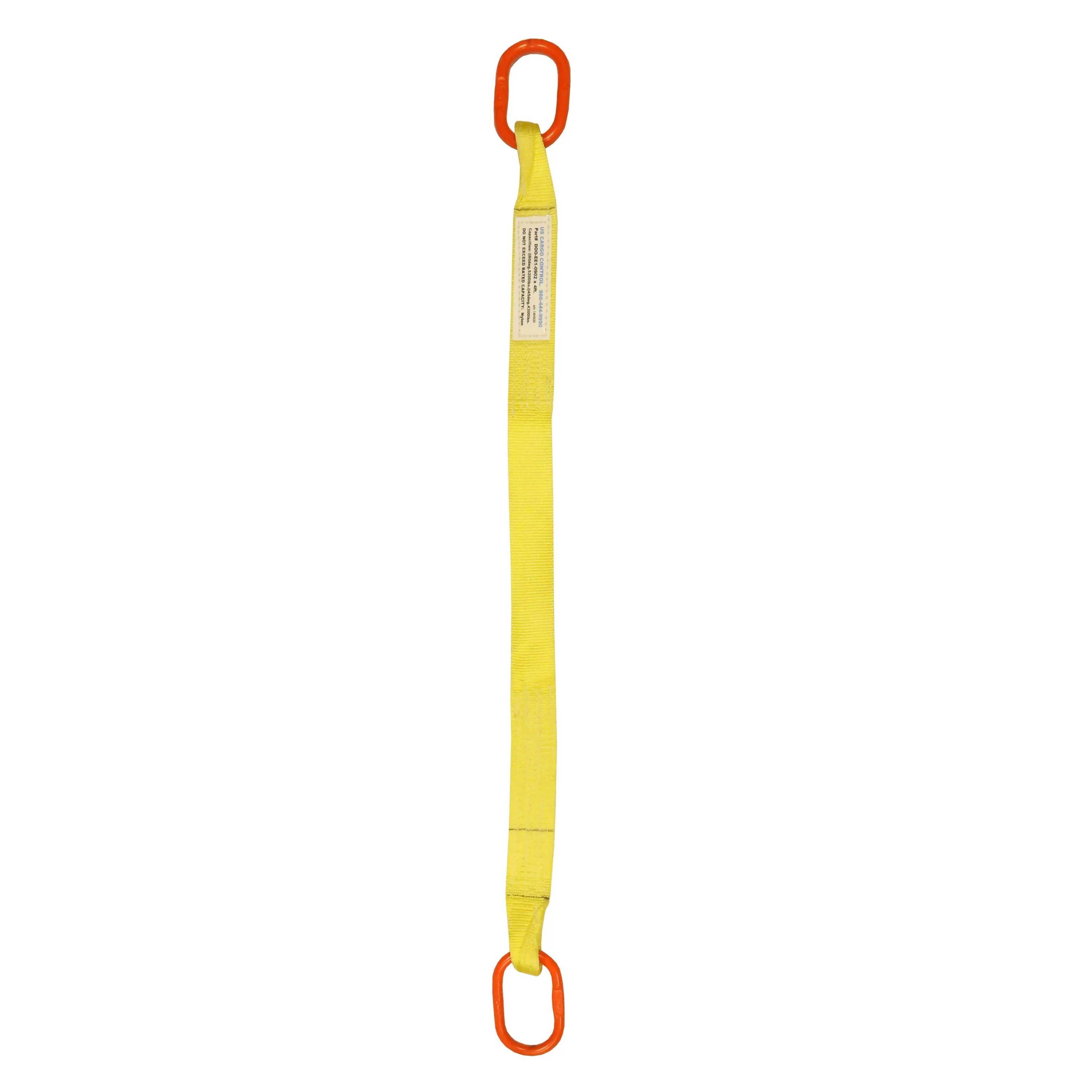 1"x3' (1 ply) Single Leg Nylon Sling w/ Master Link Both Ends