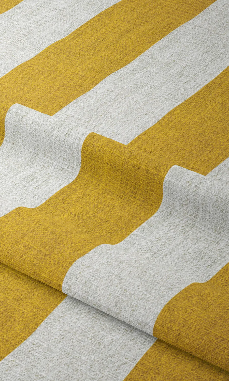 'Attalens' Modern Striped Print Shades (Yellow/ White)
