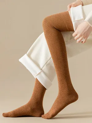 Casual Skinny Leg Skinny Solid Color Stockings Accessories