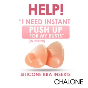 Chalone Silicone Push Up Inserts for Bikini
