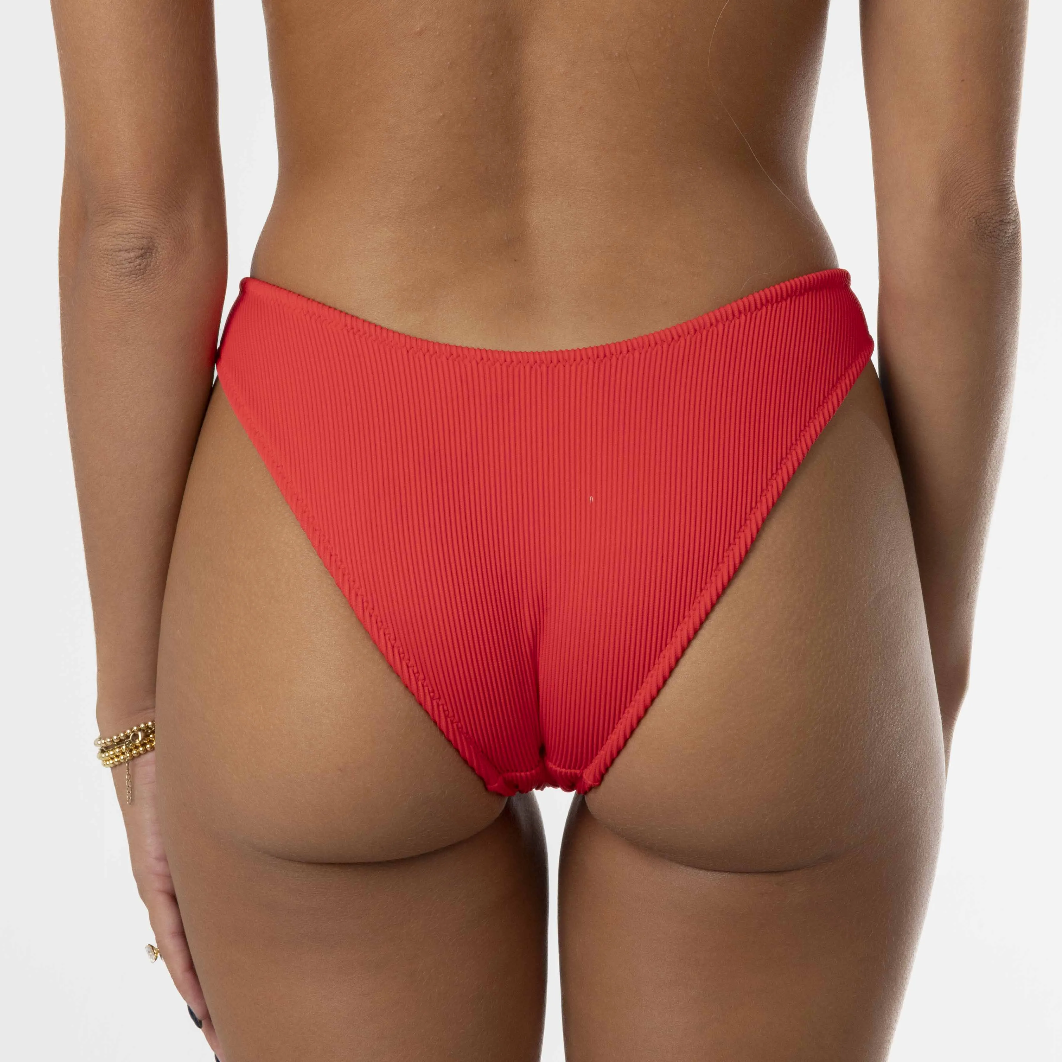 Cherry Ribbed | Bottoms - All styles