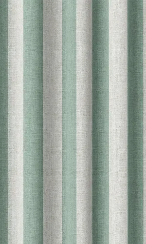 'Claremont' Modern Striped Print Shades (Egg Blue/ White)
