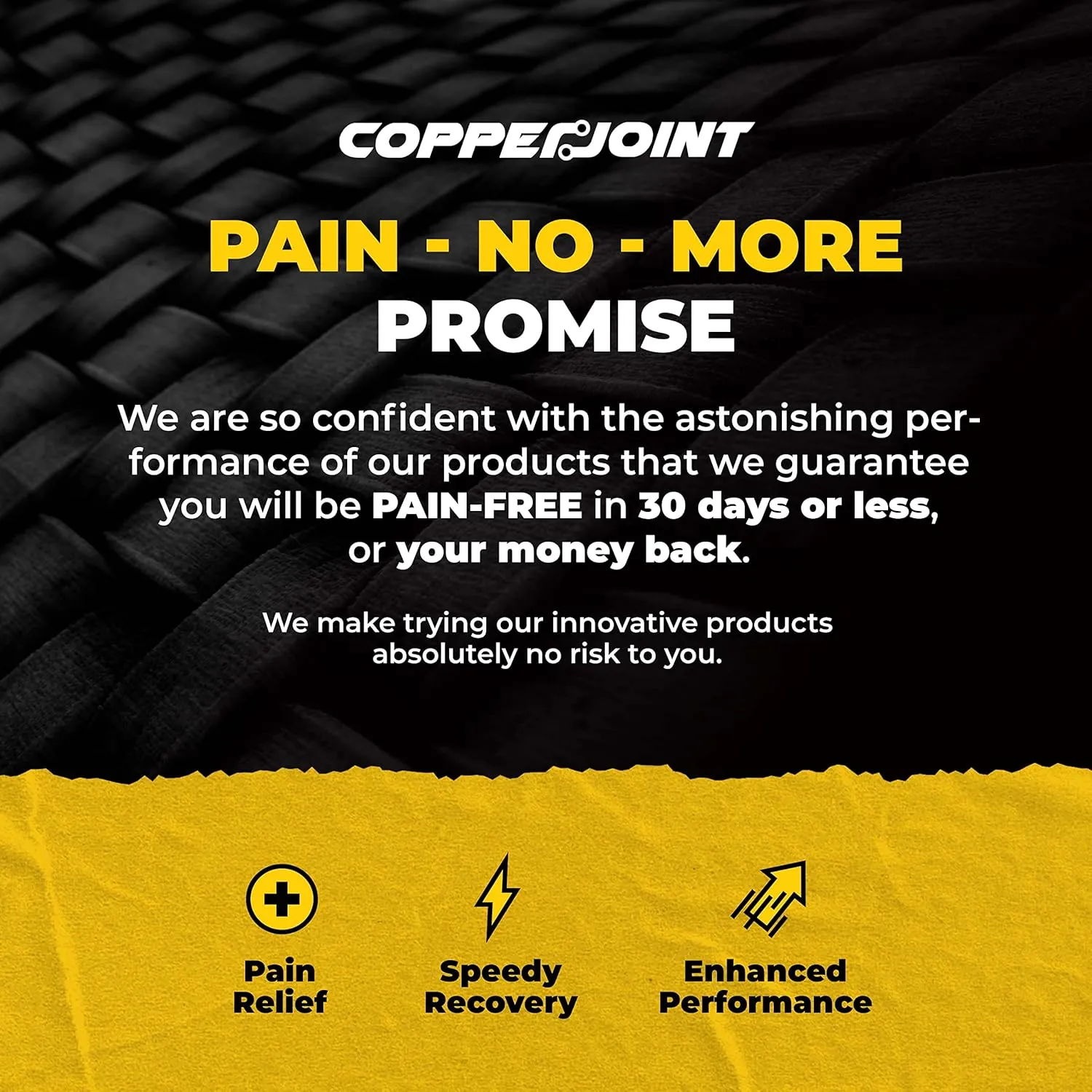 CopperJoint Athletic Compression Socks for Men & Women - Copper Infused Sock, Easy-On Black Copper Compression Socks Men Knee Length for Sports, Running, Basketball, Travel Support, Small - Medium
