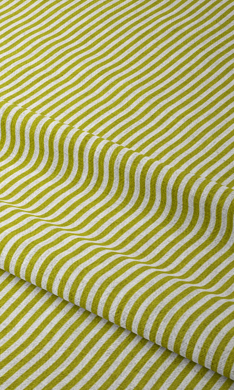 'Forest Park' Modern Striped Custom Shades (Apple Green)