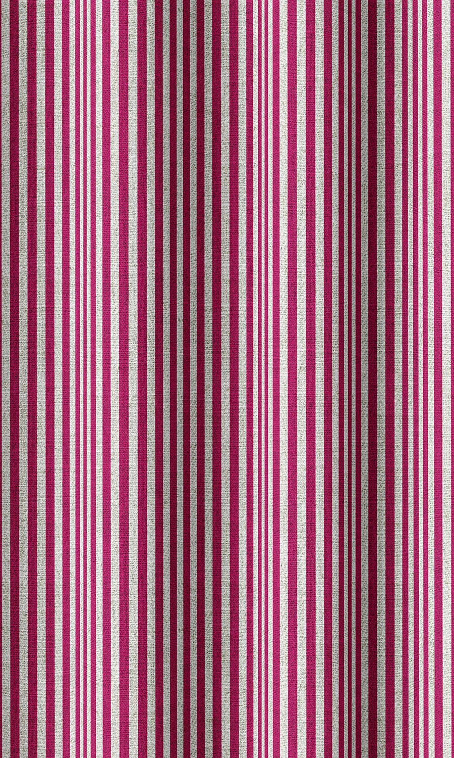 'Gift Box' Custom Striped Window Roman Blinds (Magenta Pink)