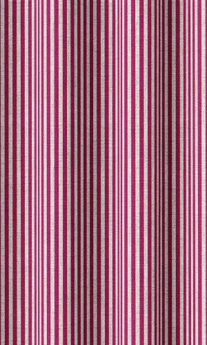 'Gift Box' Custom Striped Window Roman Blinds (Magenta Pink)