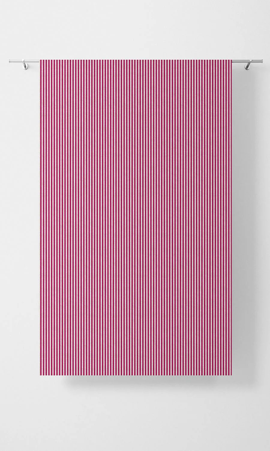 'Gift Box' Custom Striped Window Roman Blinds (Magenta Pink)