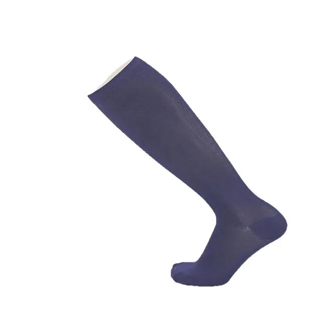 Hot Unisex Compression Stockings Pressure Nylon Varicose Vein Stocking Knee High Leg Support Stretch Circulation Stock
