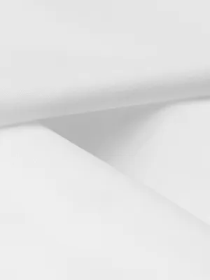 Luxuries Supima Cotton Pure White Shirt Fabric 1200