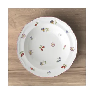 Petite Fleur Rim Cereal Bowl