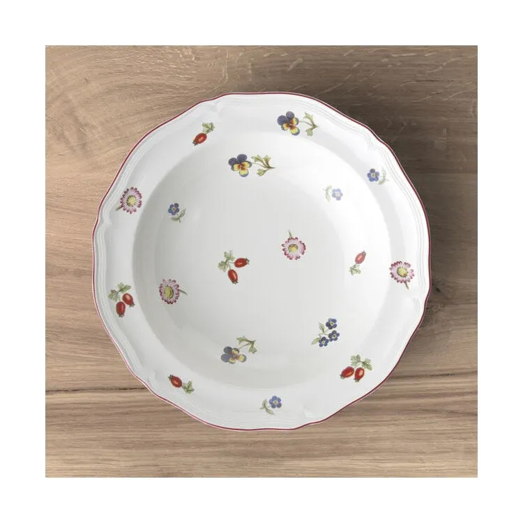 Petite Fleur Rim Cereal Bowl