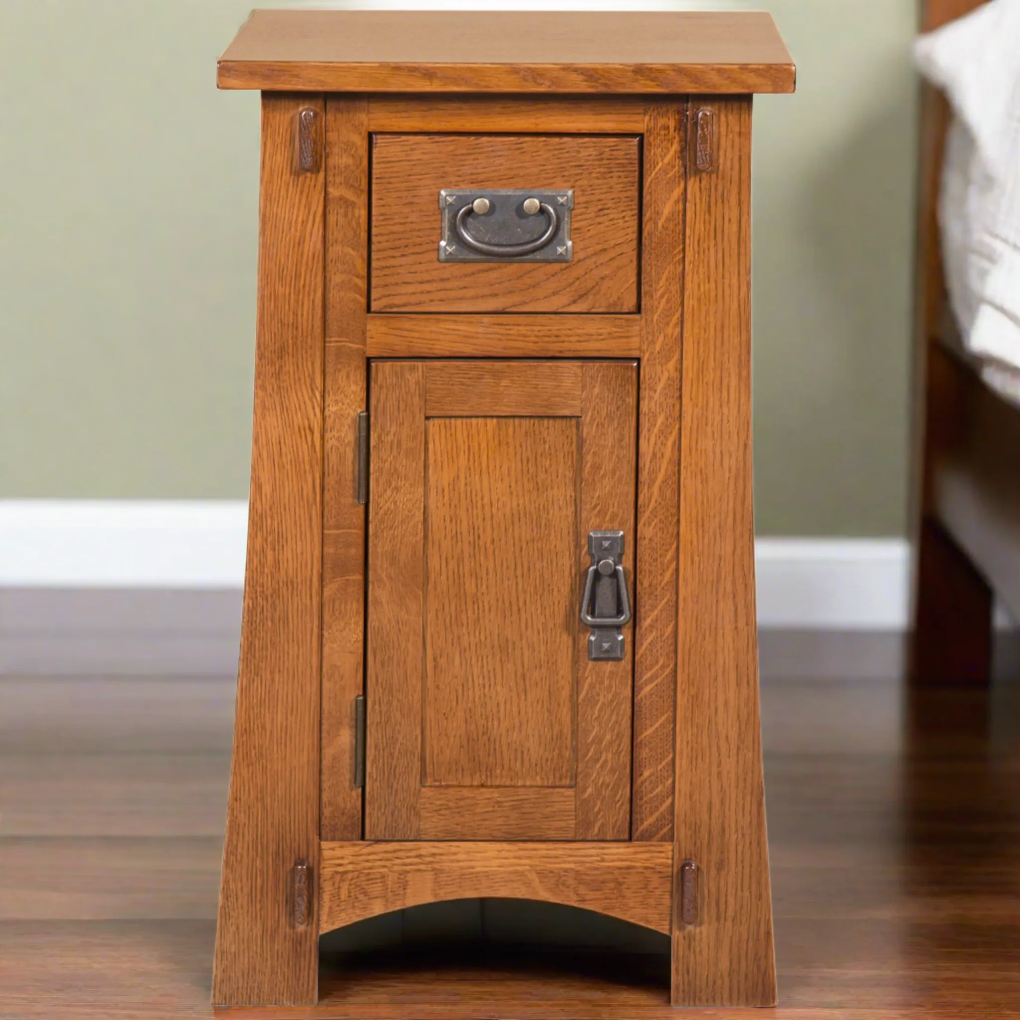 Preorder Mission Tapered Leg Narrow Nightstand
