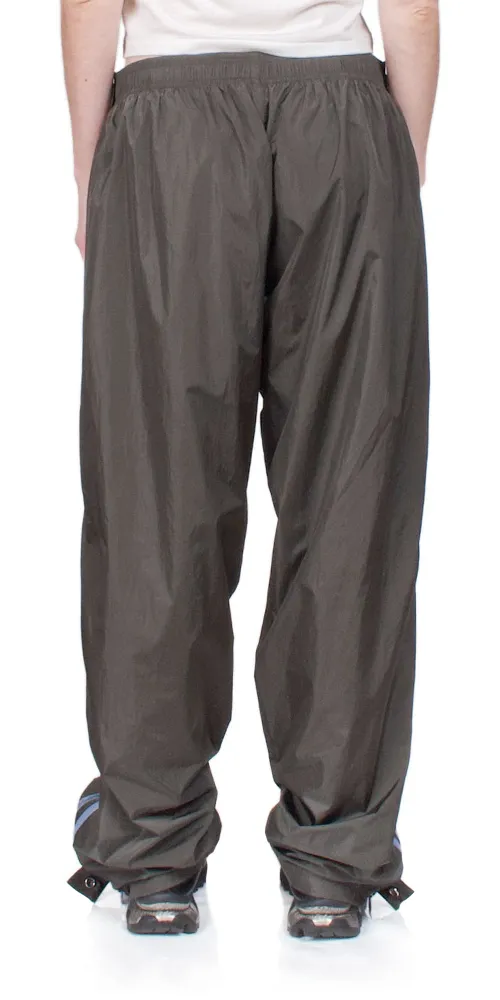 Side Zip Nylon Pant Bark