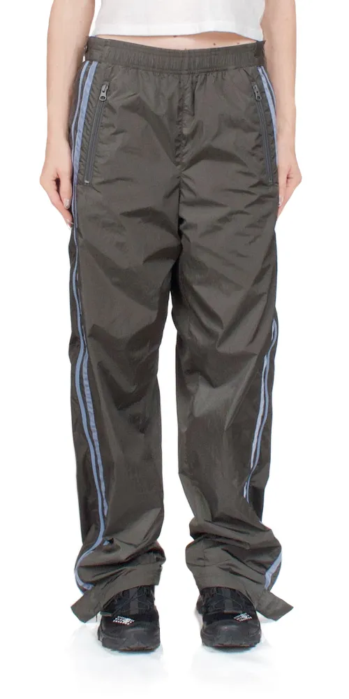 Side Zip Nylon Pant Bark