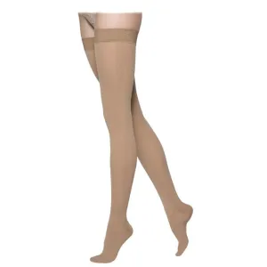 Sigvaris Essential 863 Opaque Women's Thigh Highs w/Grip Top 30-40 mmHg