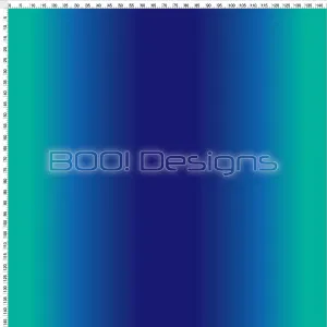 Spandex Ombre Teal Royal