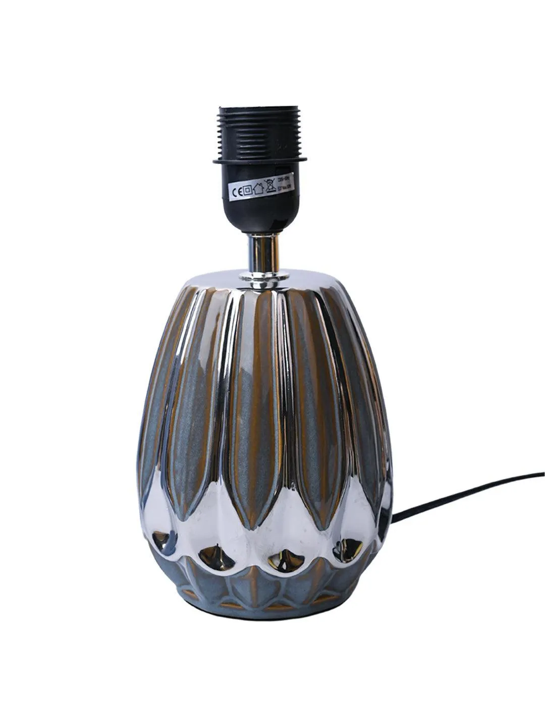 Stylish Light Blue Shade Table Lamp
